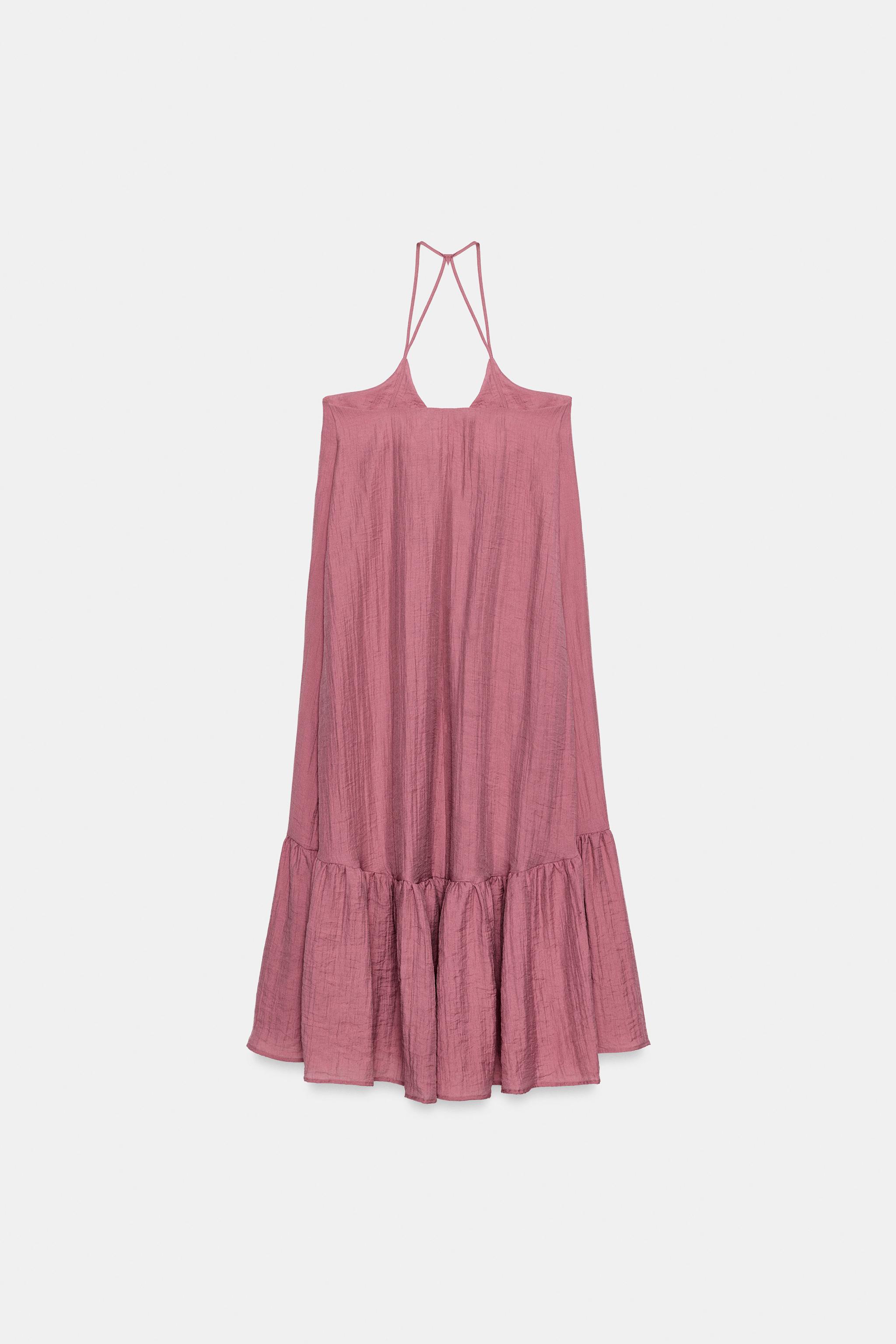 VOLUMINOUS MIDI DRESS